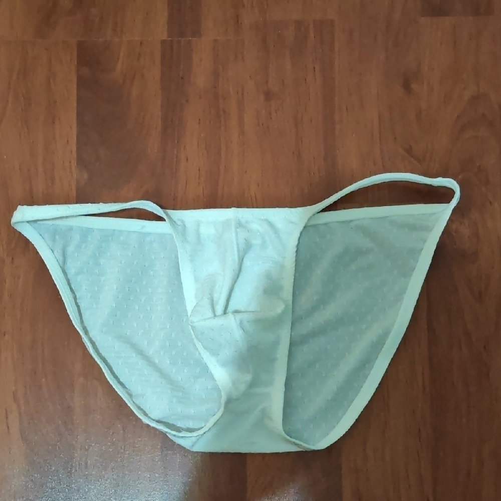 Men White Tanga Bikini